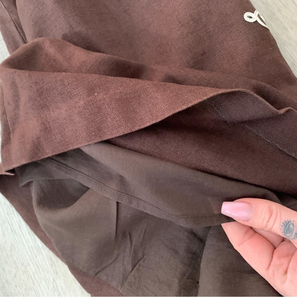 MICHAEL Michael Kors Brown and White Shift Dress 12 - Picture 4 of 7